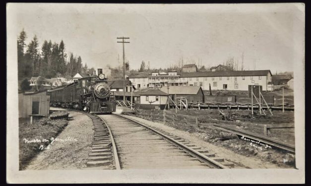 Mission Junction 22 Mar 1908 2c Barrowclough RPPC to France