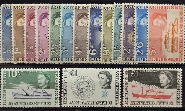 B.A.T. #1-15, 24 Never Hinged 1963/69 Long QEII Set (16)