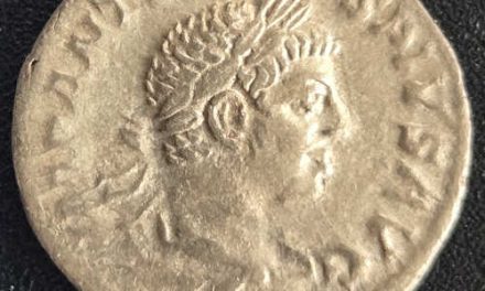 Elagabalus AD 218-222 2.64gm Silver Denarius w/ Abundantia