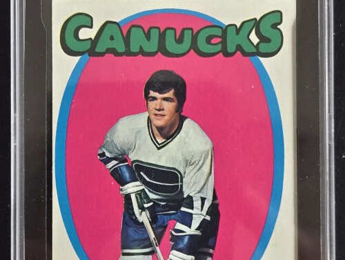 Dale Tallon KSA 7NM 1971/72 Topps Canucks Hockey Card #95