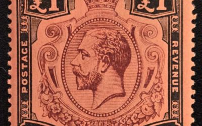 Bermuda #54 F/VF Mint 1910/25 George V Pound