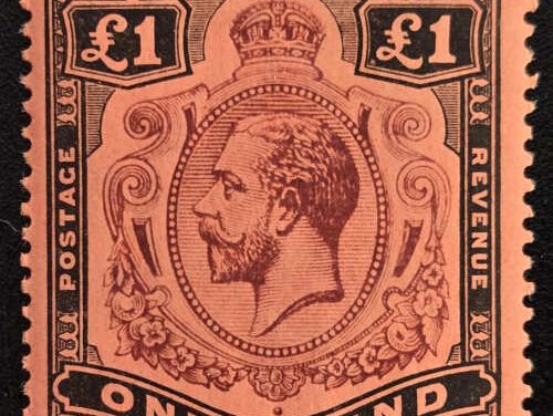 Bermuda #54 F/VF Mint 1910/25 George V Pound