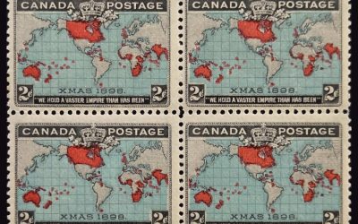 Canada #86b, 86biii Fine+ Major Re-entry in Mint Block, 2 NH (4)