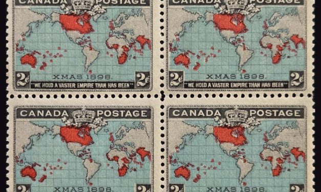 Canada #86b, 86biii Fine+ Major Re-entry in Mint Block, 2 NH (4)