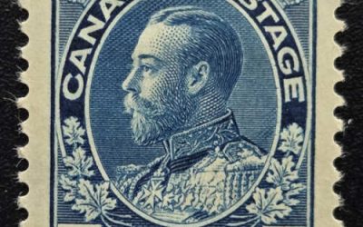 Canada #111 VF Mint 1914 5c Admiral Jumbo