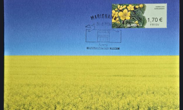 Aland 24 Aug 2024 Ukraine Support Maxicard #1/1*