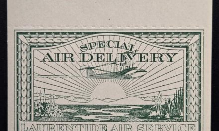 Canada #CL2 VFNH 1924 top margin 25c Brown C Variety