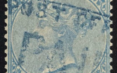 Vancouver Island #6 well centered Used 1865 10c Victoria