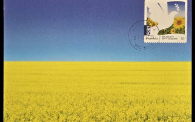 Australia 24 Aug 2024 $3 Ukraine Support Maxicard #1/3