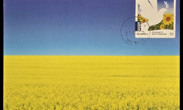 Australia 24 Aug 2024 $3 Ukraine Support Maxicard #1/3