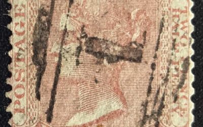 B.C. & V.I. #2 Fine SON black New West 1 Used 1860 2.5d