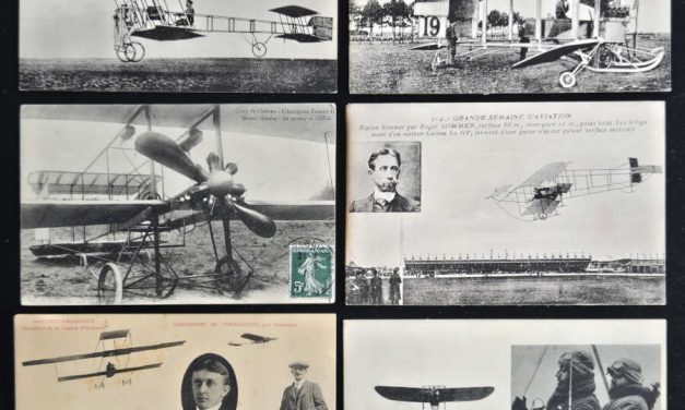 Aviation Unu and Used historic Postcards (6 diff)