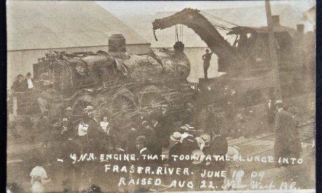 8 Oct 1909 1c C.N.R. Train Wreck Postcard to Minnesota (1)