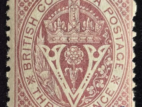 B.C. #15 Fine+ Mint 1869 10c on 3d, appears NH