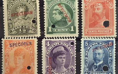 Newfoundland #78S/85S Never Hinged 1897/1901 Specimens