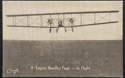 Handley-Page Unu 1912 Tuck’s Flight Postcard