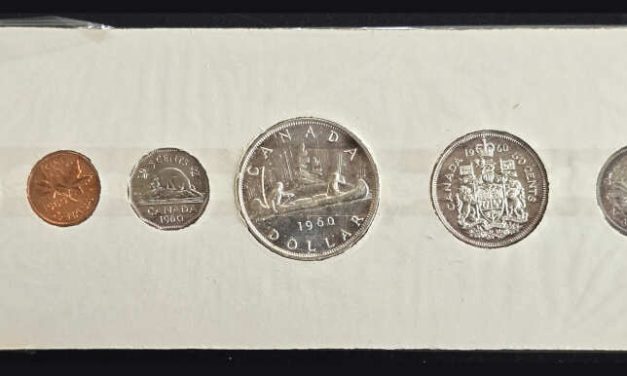 Canada BU 1960 6-coin Proof-like Set in original packaging