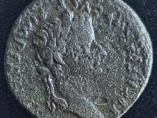 Tiberius AD 14-37 10.07gm AE AS struck under Augustus