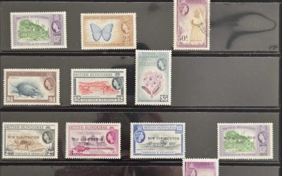 British Honduras #144/186 Mint and Used 1953/64 Sets (27)