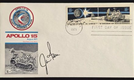 Apollo 15 2 Aug 1971 16c Jim Irwin signed FDC (2)