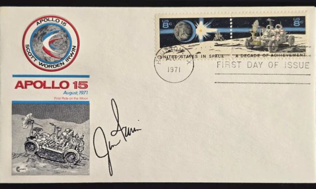 Apollo 15 2 Aug 1971 16c Jim Irwin signed FDC (2)