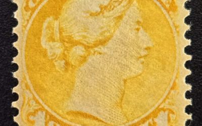 Canada #35 VFNH 1870 1c Small Queen