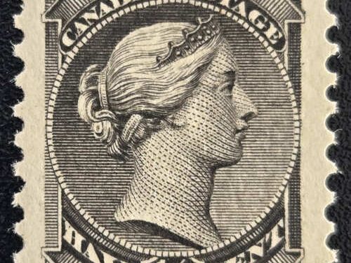 Canada #34 VFNH 1882 1/2c Small Queen