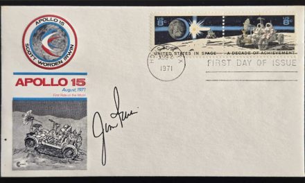 Apollo 15 2 Aug 1971 16c Jim Irwin Signed FDC (2)
