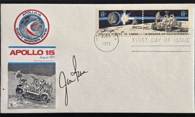 Apollo 15 2 Aug 1971 16c Jim Irwin Signed FDC (2)