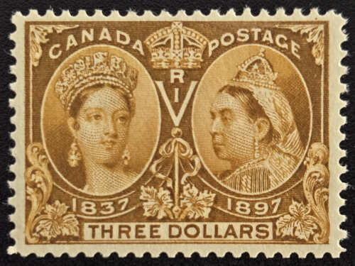 Canada #63 1897 $3 Jubilee