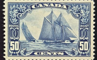 Canada #158 VFNH 1929 50c Bluenose