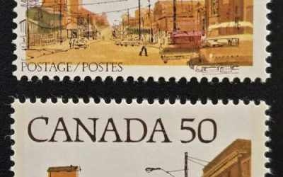 Canada #723 Never Hinged 1978 50c Twin Cities Shift Variety