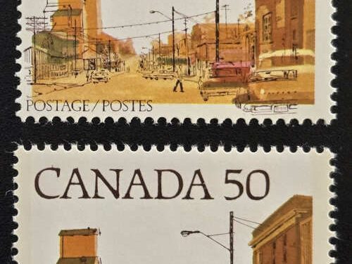 Canada #723 Never Hinged 1978 50c Twin Cities Shift Variety