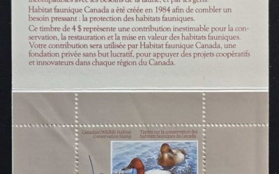 Canada #FWH2d VFNH Lansdowne signed 1986 $4 Canvasbacks