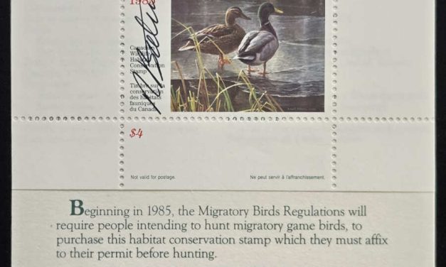 Canada #FWH1d VFNH Robert Bateman artist-signed