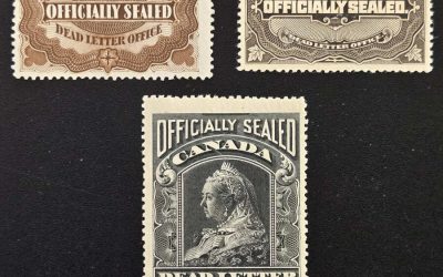 Canada #OX1 Unu, Mint OX3-4 1907/13 Official Seal trio