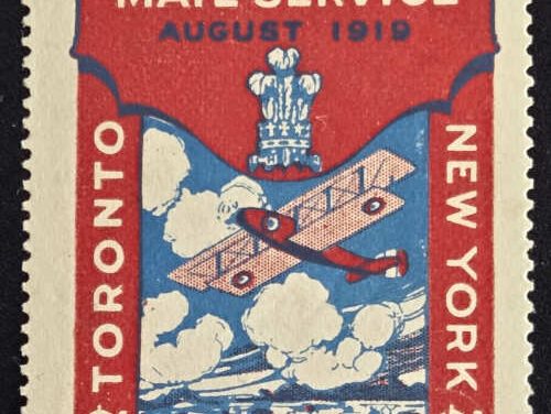 Aero Club #CLP3a VF Unu 1919 $1 Thin Paper, 3000 issued