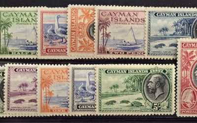 Cayman Islands #85-96 Mint 1935/36 George V Set (12)