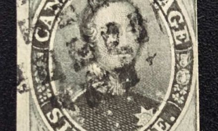 Canada #5 Fine Used 1855 6d Albert