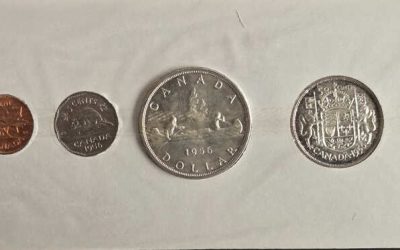 Canada BU 1956 6-coin Silver Proof-like Set