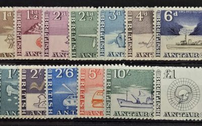B.A.T. #1-15 Never Hinged 1963 QEII Set (15)