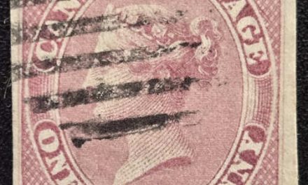 Canada #8 XF Used 1857 1/2d Rose