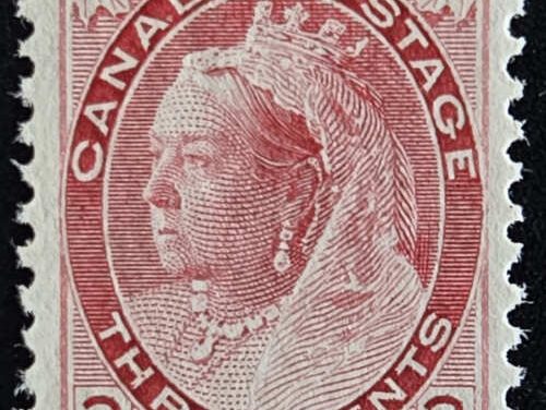 Canada #78 VFNH 1898 3c QV Numeral