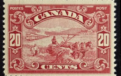 Canada #157 VFNH 1929 20c Harvest