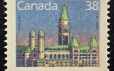 Canada #1165c Never Hinged 1988 38c Printed on Gum Side