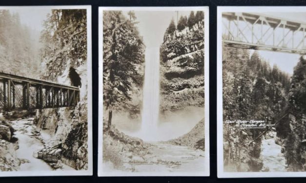 Coquihalla and Goat River Bridges, Brandywine Falls Unu Postcard trio