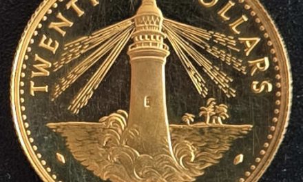 Bahamas BU 1971 Gold $20, 22,000 struck .2355oz AGW