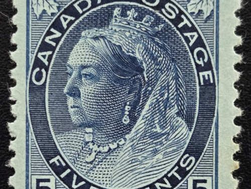 Canada #79 VF Mint 1899 5c Victoria Numeral