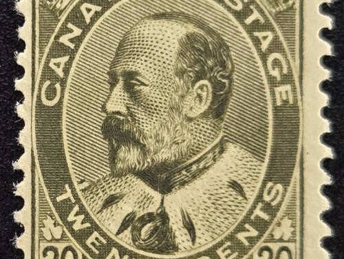 Canada #94i Fine Never Hinged 1904 20c Edward w/ 2006 Cert
