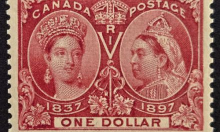 Canada #61 Fine+ Never Hinged 1897 $1 Jubilee w/ 2011 Cert